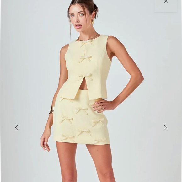 Endless Rose Dresses & Skirts - Endless Rose Cream Skirt